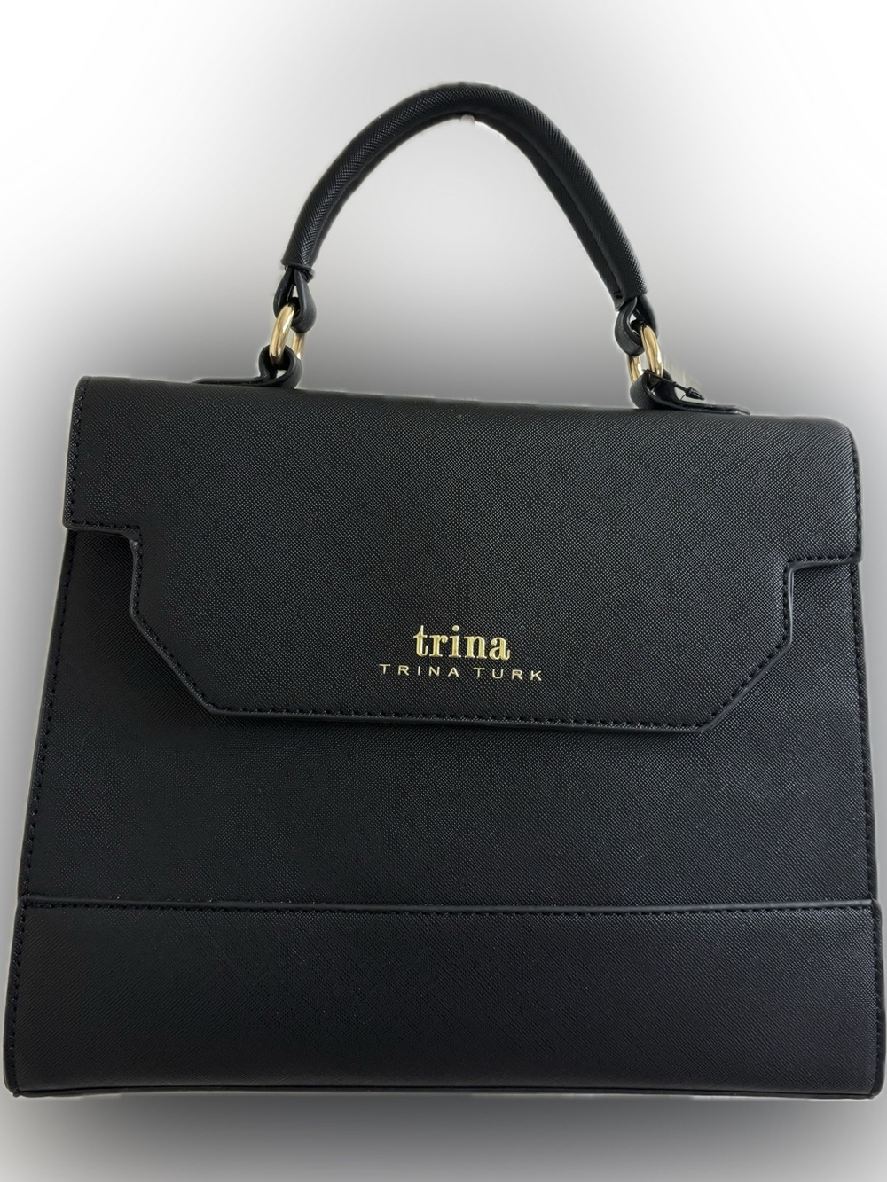 Trina Turk snap flap satchel - NWT